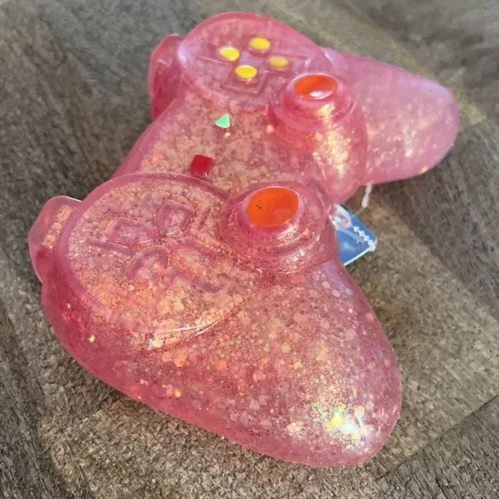 Sunny Days New Glitter Squeeezy Controller Pink *BRAND NEW*VIRAL*